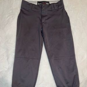 Black under armor softball pants size Medium
